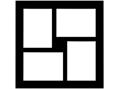 Passepartout con più aperture