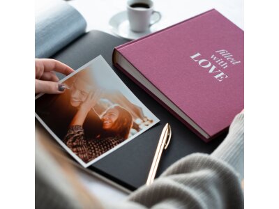 Trouwalbum zwarte pagina's