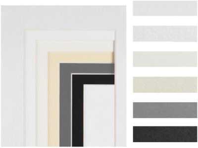 Passepartout su misura per cornici