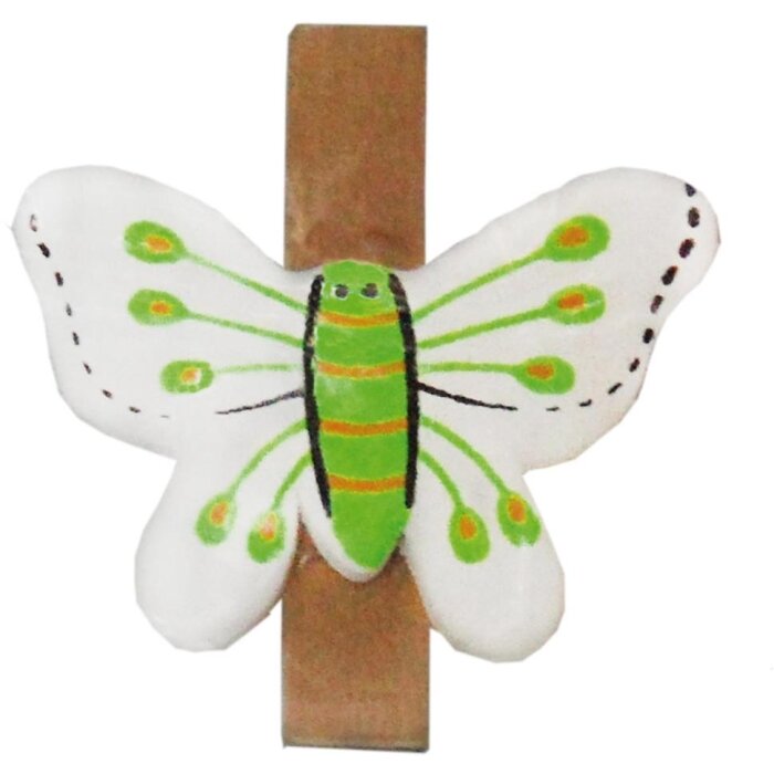 Note clip SCHMETTERLING 3,5 cm verde