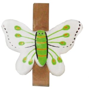 Note clip SCHMETTERLING 3,5 cm verde