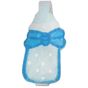 Fermagli BABY BOTTLE 4,5 cm blu