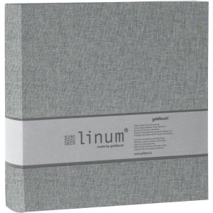 Goldbuch Linen Stock Album Linum 200 foto 10x15 cm grigio