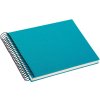 Album a spirale Goldbuch Bella Vista turchese 25x17 cm 40 pagine bianche