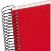 Album a spirale Goldbuch Bella Vista rosso 25x17 cm 40 pagine bianche