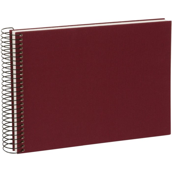 Goldbuch Album a spirale Bella Vista bordeaux 25x17 cm 40 pagine bianche