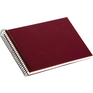 Goldbuch Album a spirale Bella Vista bordeaux 25x17 cm 40 pagine bianche