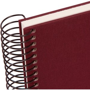 Goldbuch Album a spirale Bella Vista bordeaux 25x17 cm 40 pagine bianche