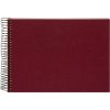 Goldbuch Album a spirale Bella Vista bordeaux 25x17 cm 40 pagine bianche