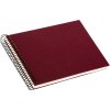 Goldbuch Album a spirale Bella Vista bordeaux 25x17 cm 40 pagine bianche