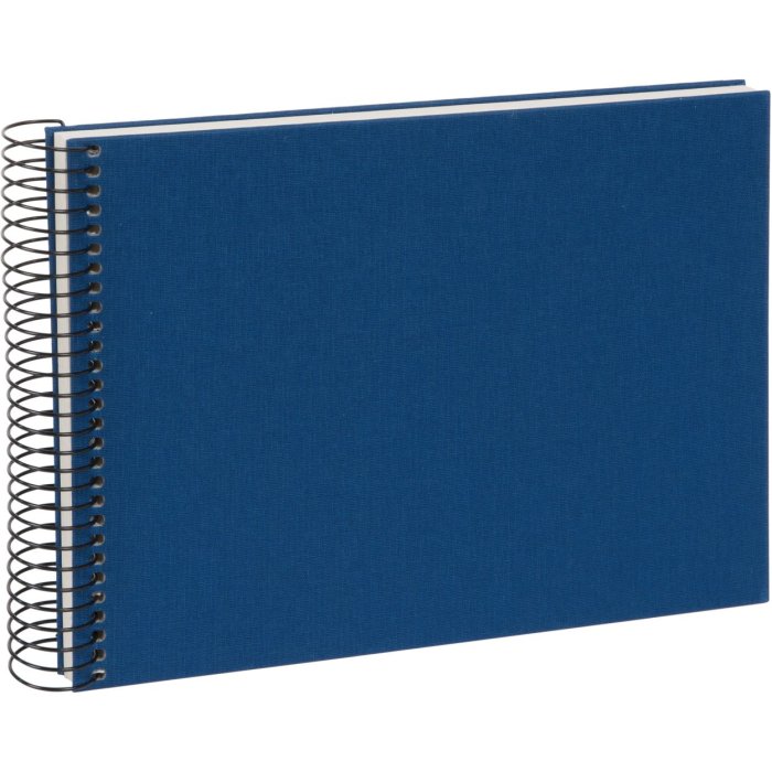 Album a spirale Goldbuch Bella Vista blu 25x17 cm 40 pagine bianche