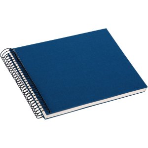 Album a spirale Goldbuch Bella Vista blu 25x17 cm 40 pagine bianche