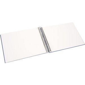 Album a spirale Goldbuch Bella Vista blu 25x17 cm 40 pagine bianche
