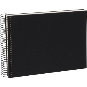 Album a spirale Goldbuch Bella Vista nero 25x17 cm 40...