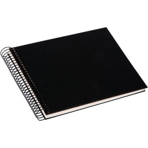 Album a spirale Goldbuch Bella Vista nero 25x17 cm 40 pagine bianche