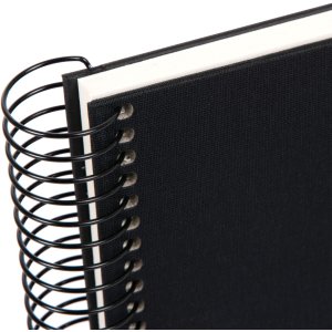 Album a spirale Goldbuch Bella Vista nero 25x17 cm 40 pagine bianche