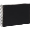 Album a spirale Goldbuch Bella Vista nero 25x17 cm 40 pagine bianche