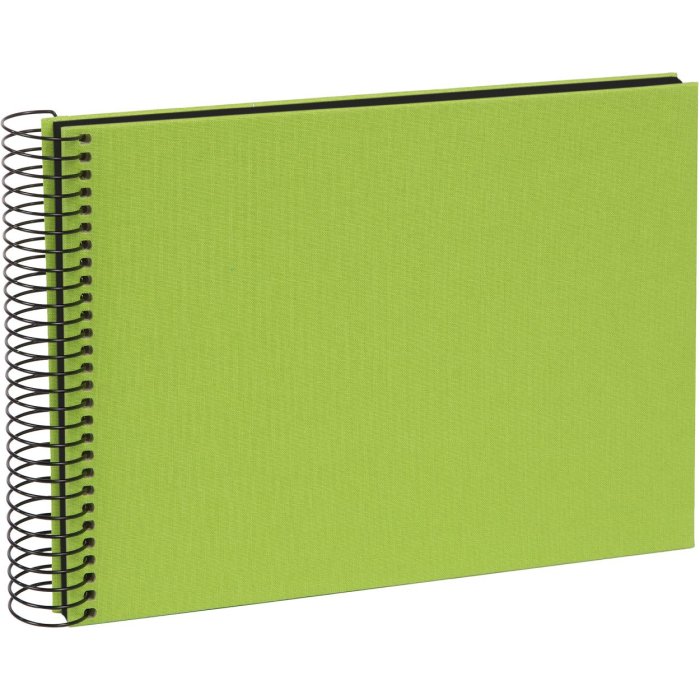 Album a spirale Goldbuch Bella Vista verde 25x17 cm 40 pagine nere