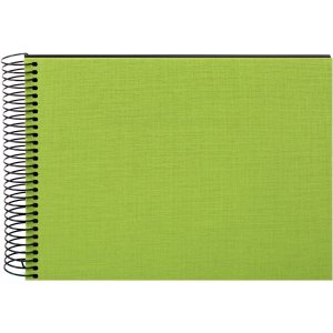 Album a spirale Goldbuch Bella Vista verde 25x17 cm 40 pagine nere