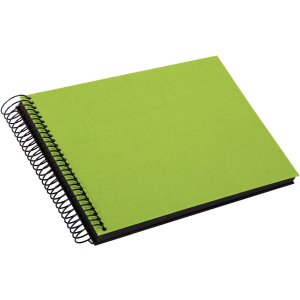 Album a spirale Goldbuch Bella Vista verde 25x17 cm 40 pagine nere