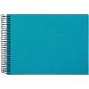 Album a spirale Goldbuch Bella Vista turchese 25x17 cm 40 pagine nere