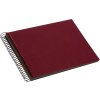 Goldbuch Album a spirale Bella Vista bordeaux 25x17 cm 40 pagine nere