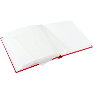 Goldbuch Album fotografico Bella Vista rosso 25x25 cm 60 pagine bianche