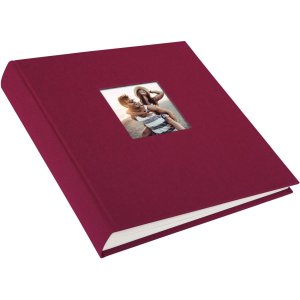 Goldbuch Album fotografico Bella Vista bordeaux 25x25 cm 60 pagine bianche