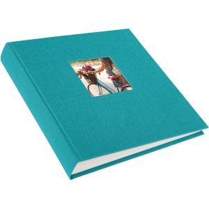 Goldbuch Album fotografico Bella Vista turchese 25x25 cm 60 pagine bianche
