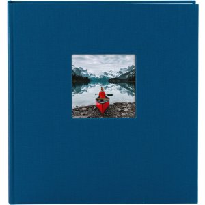 Goldbuch Album fotografico Bella Vista blu 25x25 cm 60 pagine bianche