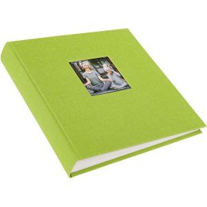 Goldbuch Album fotografico Bella Vista verde 25x25 cm 60 pagine bianche
