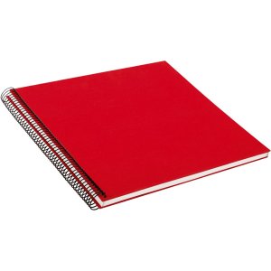 Album a spirale Goldbuch Bella Vista rosso 35x30 cm 40 pagine bianche