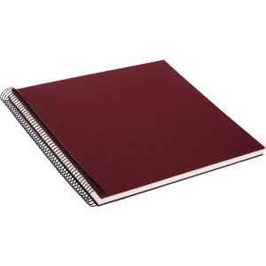 Goldbuch Album a spirale Bella Vista bordeaux 35x30 cm 40 pagine bianche