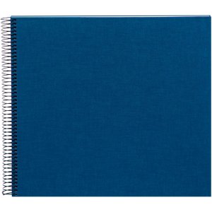 Album a spirale Goldbuch Bella Vista blu 35x30 cm 40 pagine bianche