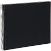Album a spirale Goldbuch Bella Vista nero 35x30 cm 40 pagine bianche