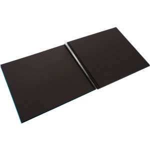 Goldbuch Album a spirale Bella Vista turchese 35x30 cm 40 pagine nere
