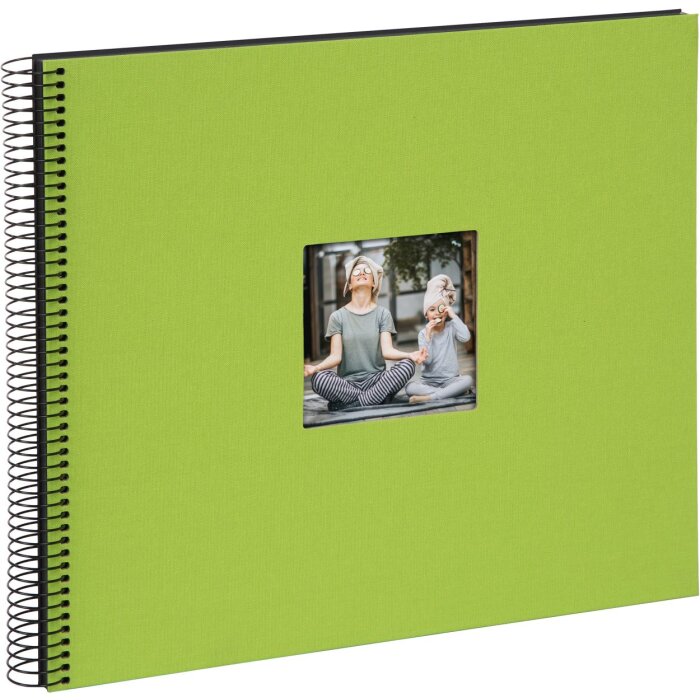 Album a spirale Goldbuch Bella Vista verde 35x30 cm 40 pagine nere