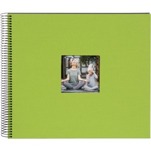 Album a spirale Goldbuch Bella Vista verde 35x30 cm 40 pagine nere