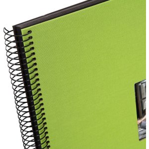 Album a spirale Goldbuch Bella Vista verde 35x30 cm 40 pagine nere