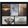 Goldbuch Album a spirale Bella Vista nero 35x30 cm 40 pagine nere