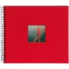 Album a spirale Bella Vista rosso 35x30 cm pagine nere