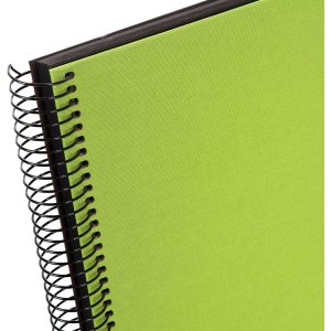 Album a spirale Goldbuch Bella Vista verde 35x30 cm 40 pagine nere
