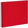 Album a spirale Bella Vista rosso 35x30