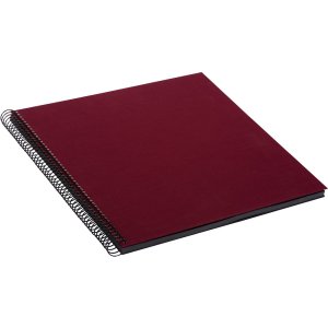 Goldbuch Album a spirale Bella Vista bordeaux 35x30 cm 40 pagine nere
