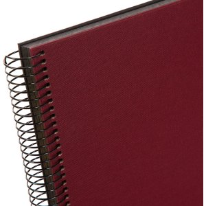 Goldbuch Album a spirale Bella Vista bordeaux 35x30 cm 40 pagine nere