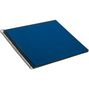 Goldbuch Album a spirale Bella Vista blu 35x30 cm 40 pagine nere