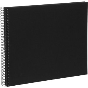 Goldbuch Album a spirale Bella Vista nero 35x30 cm 40...