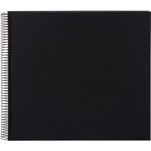 Goldbuch Album a spirale Bella Vista nero 35x30 cm 40 pagine nere