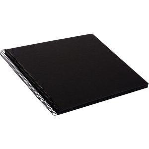 Goldbuch Album a spirale Bella Vista nero 35x30 cm 40 pagine nere