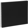 Goldbuch Album a spirale Bella Vista nero 35x30 cm 40 pagine nere